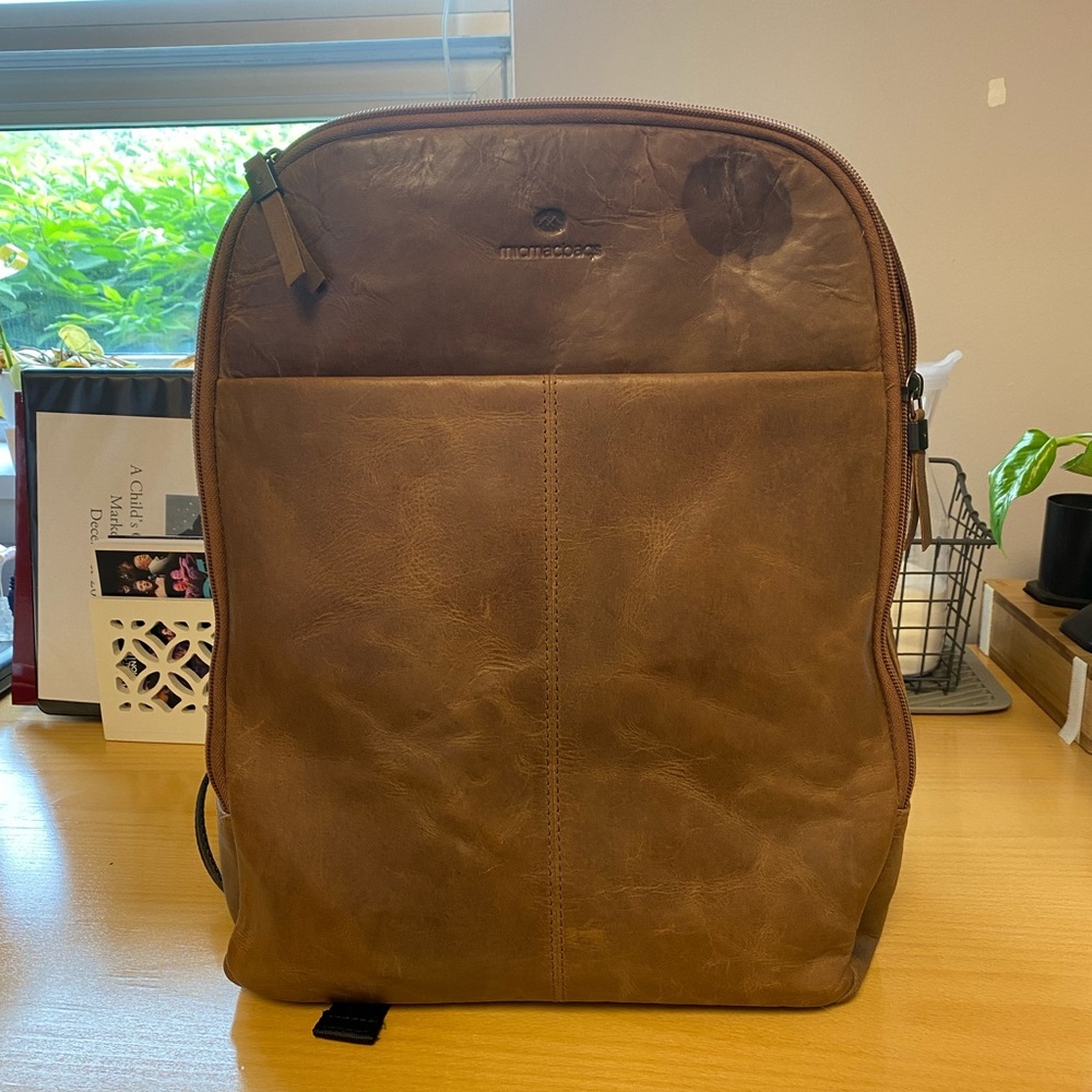 Leather Backpack